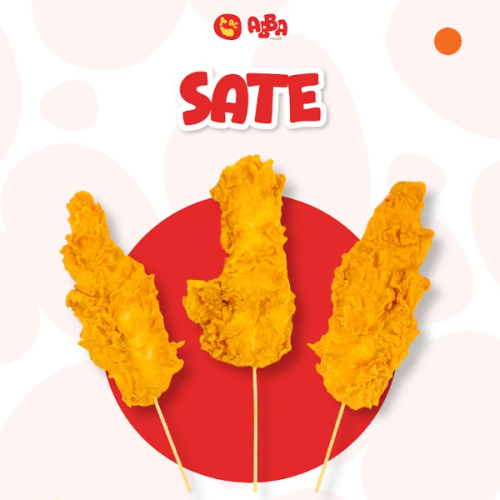 sate kripsi abba chicken